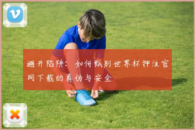 避开陷阱：如何甄别世界杯押注官网下载的真伪与安全